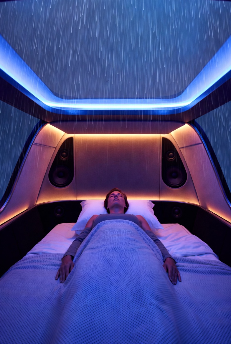 Breath-sync pulse light