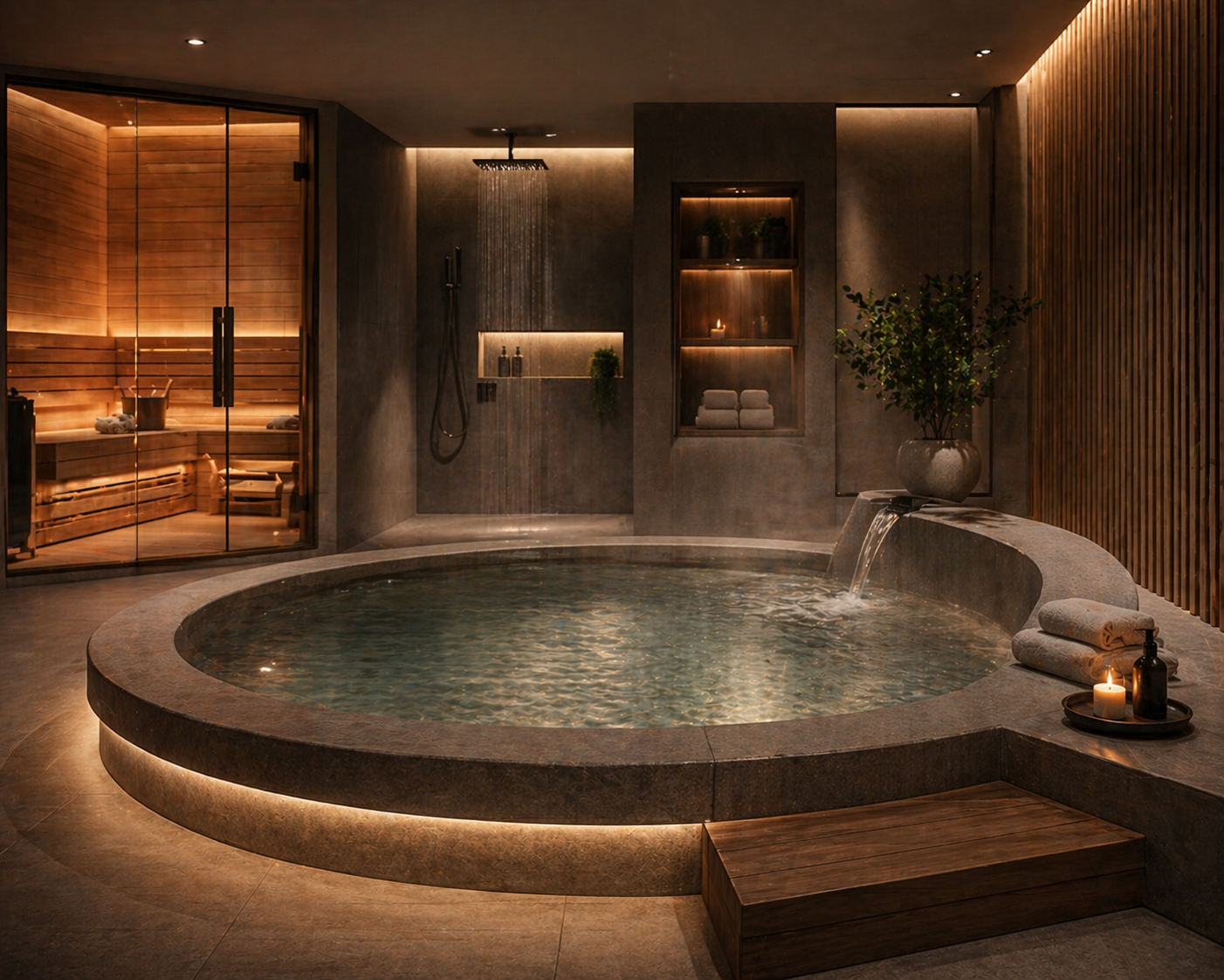 VividRest Soak thermal tub